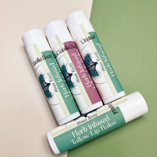 Herb Infused Tallow Lip Balm