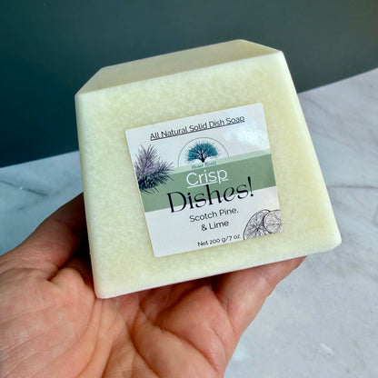 Solid Dish Soap Block