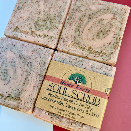 SOUL SCRUB - extra exfoliating, Bright & Fruity